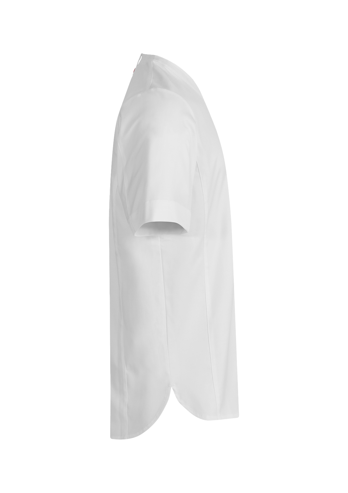 Kochjacke V-Ausschnitt Stretch Unisex Kurzarm