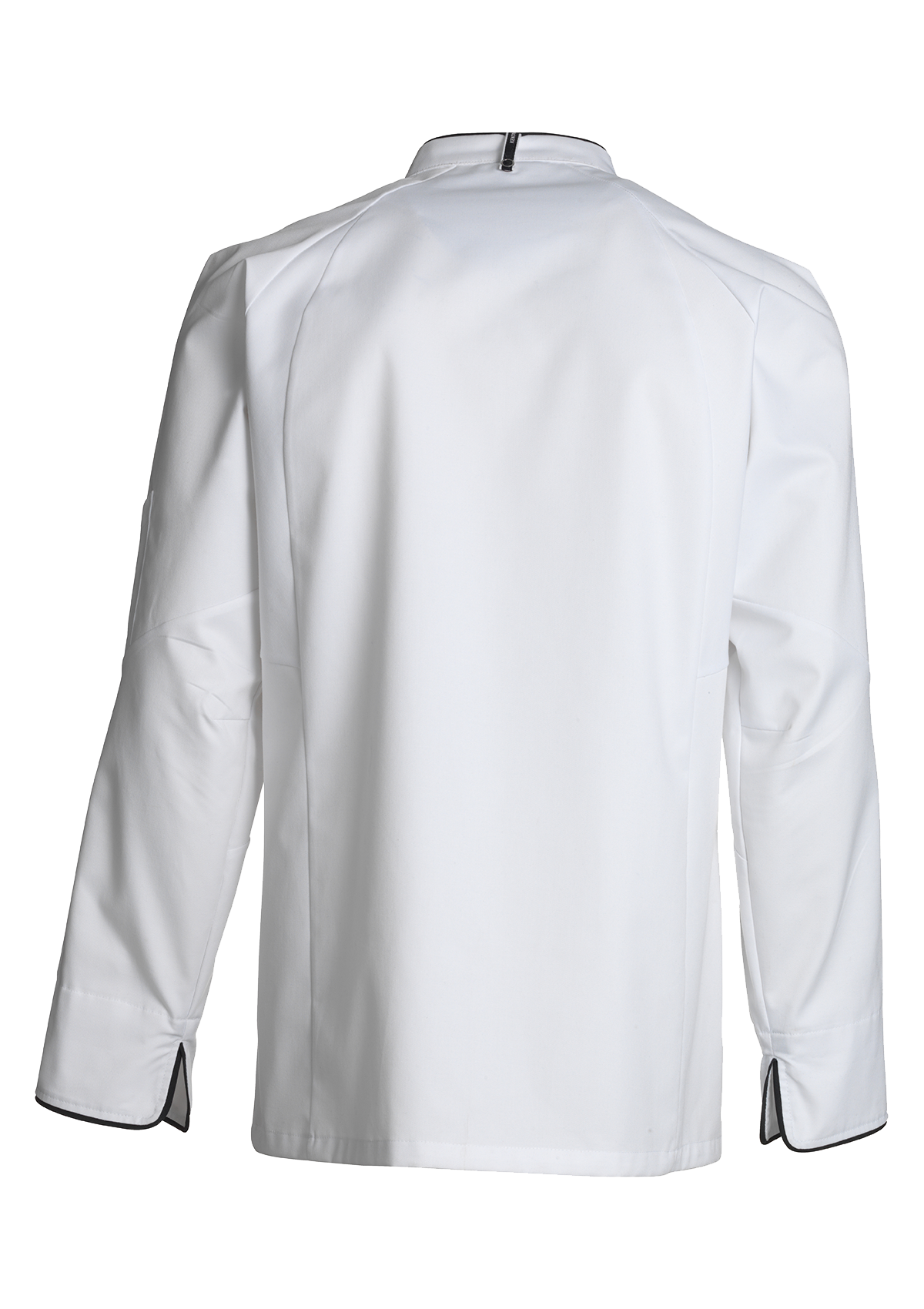 Unisex Koch- & Servicejacke mit Paspelierung – Langarm
