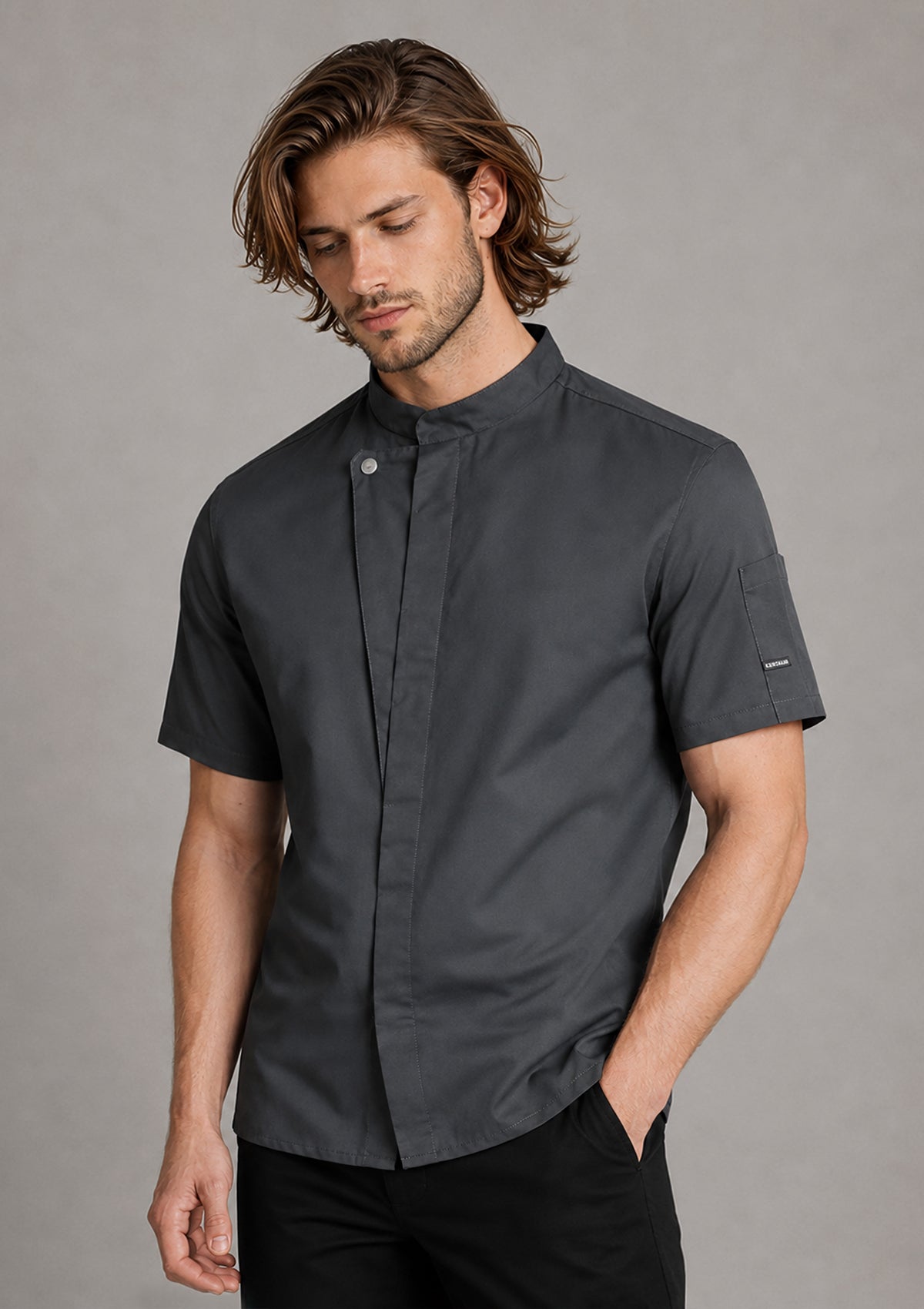 Chef & Service Modern Jacket Short Sleeves Unisex