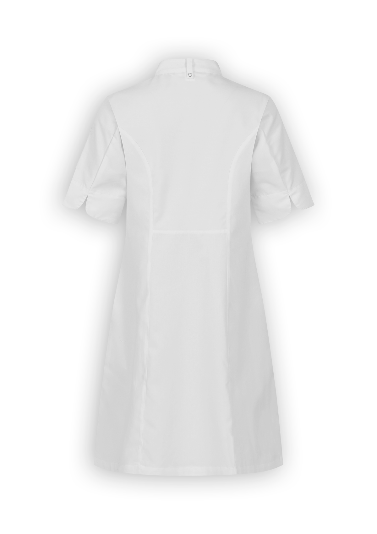Abito da Chef Donna Unico in Tessuto Stretch