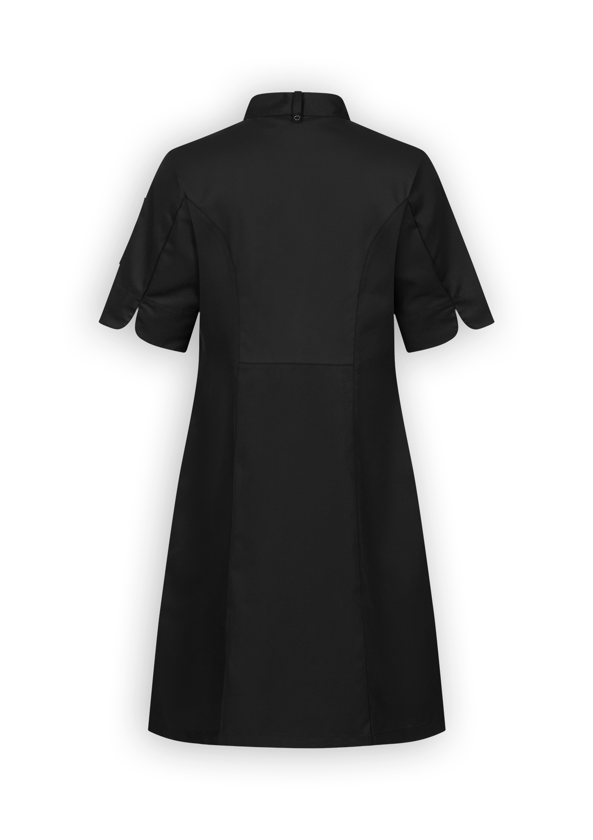Abito da Chef Donna Unico in Tessuto Stretch