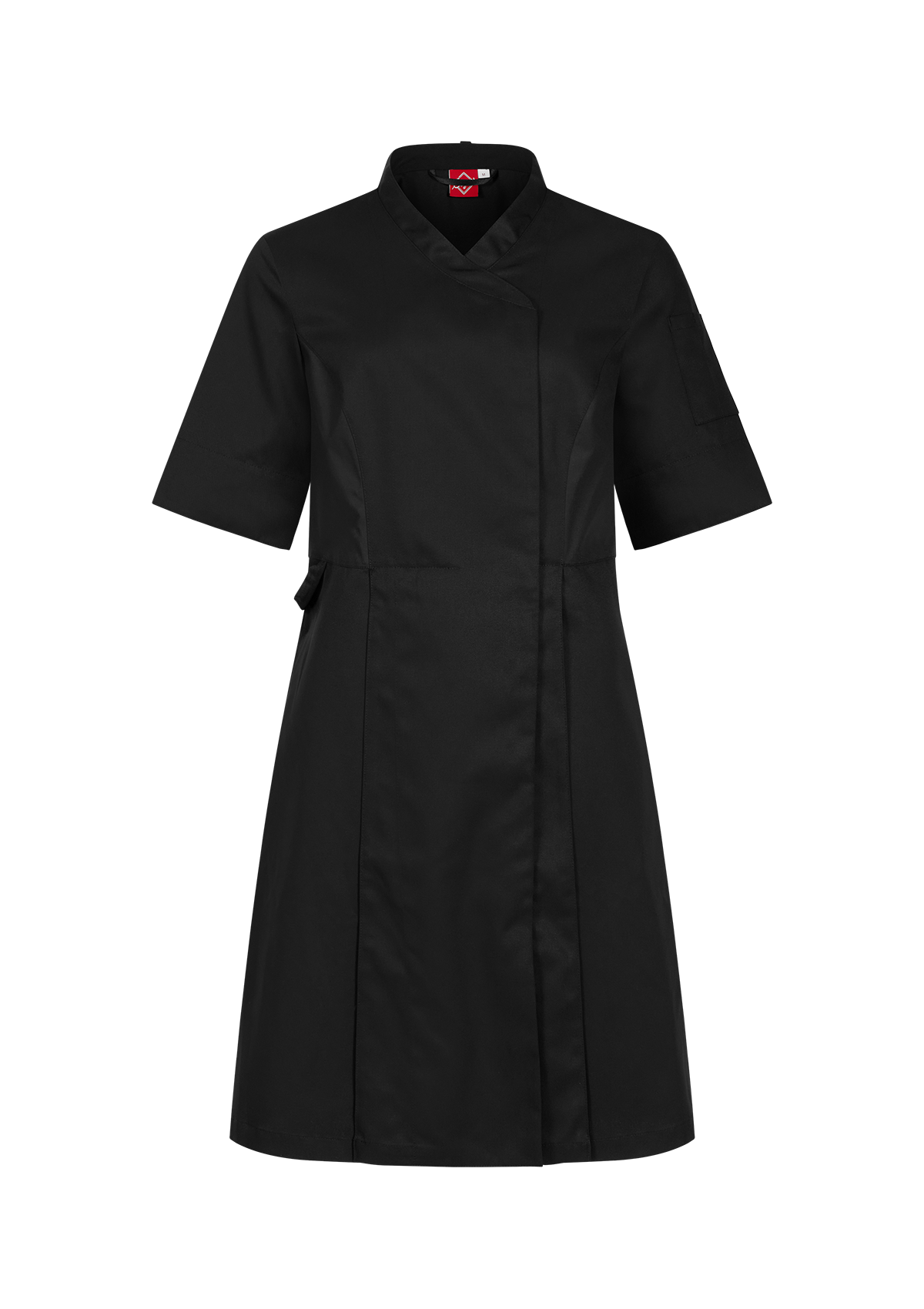 Abito da Chef Donna Unico in Tessuto Stretch