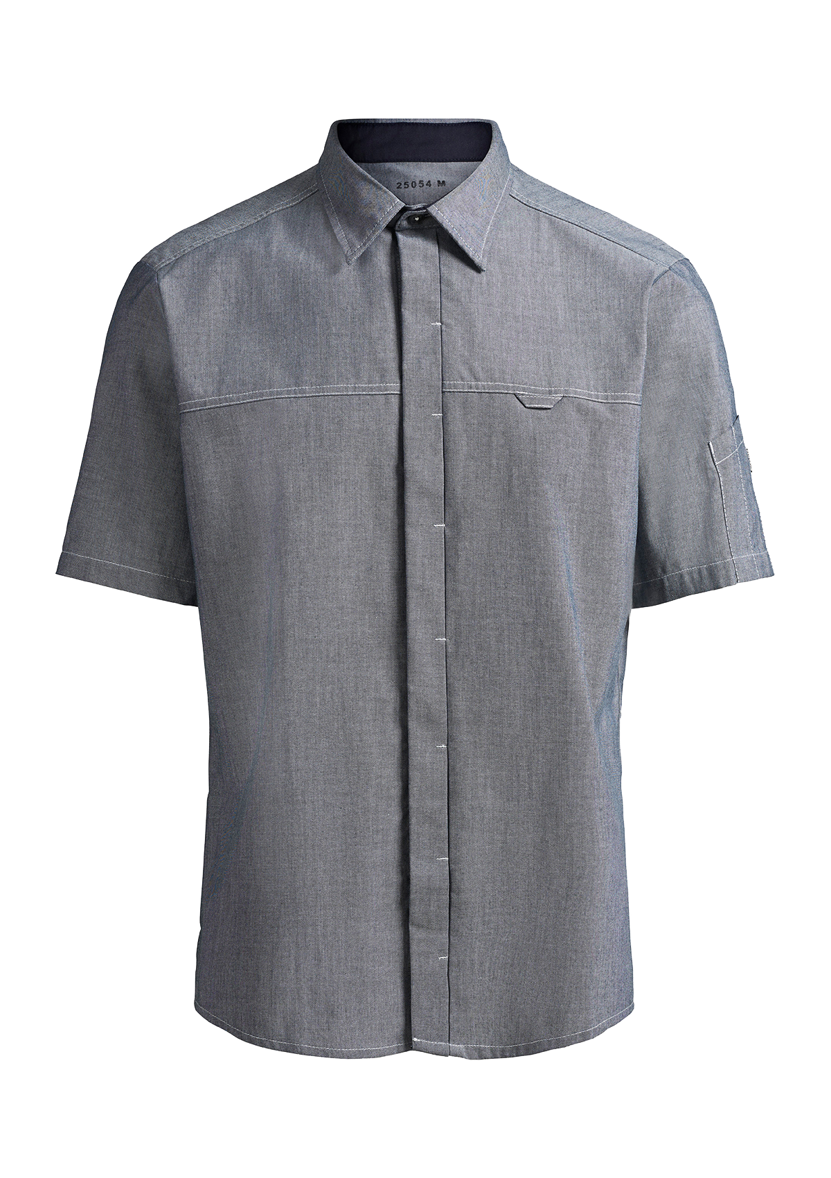 Camisa de servicio hombre corte moderno manga corta | Kentaur