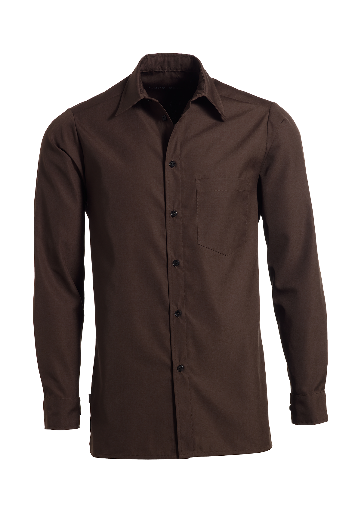 Camicia Uomo Servizio Taglio Classico Maniche Lunghe