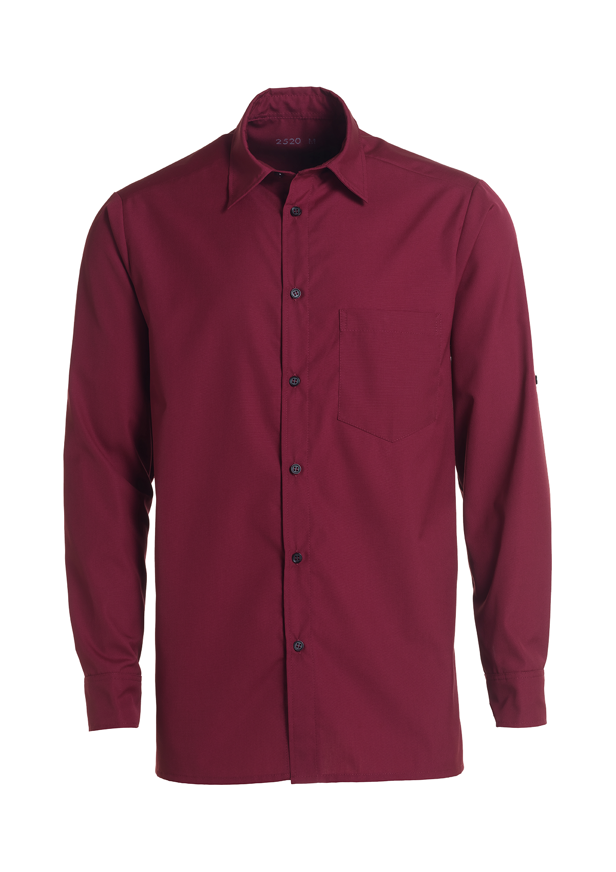 Camicia Uomo Servizio Taglio Classico Maniche Lunghe