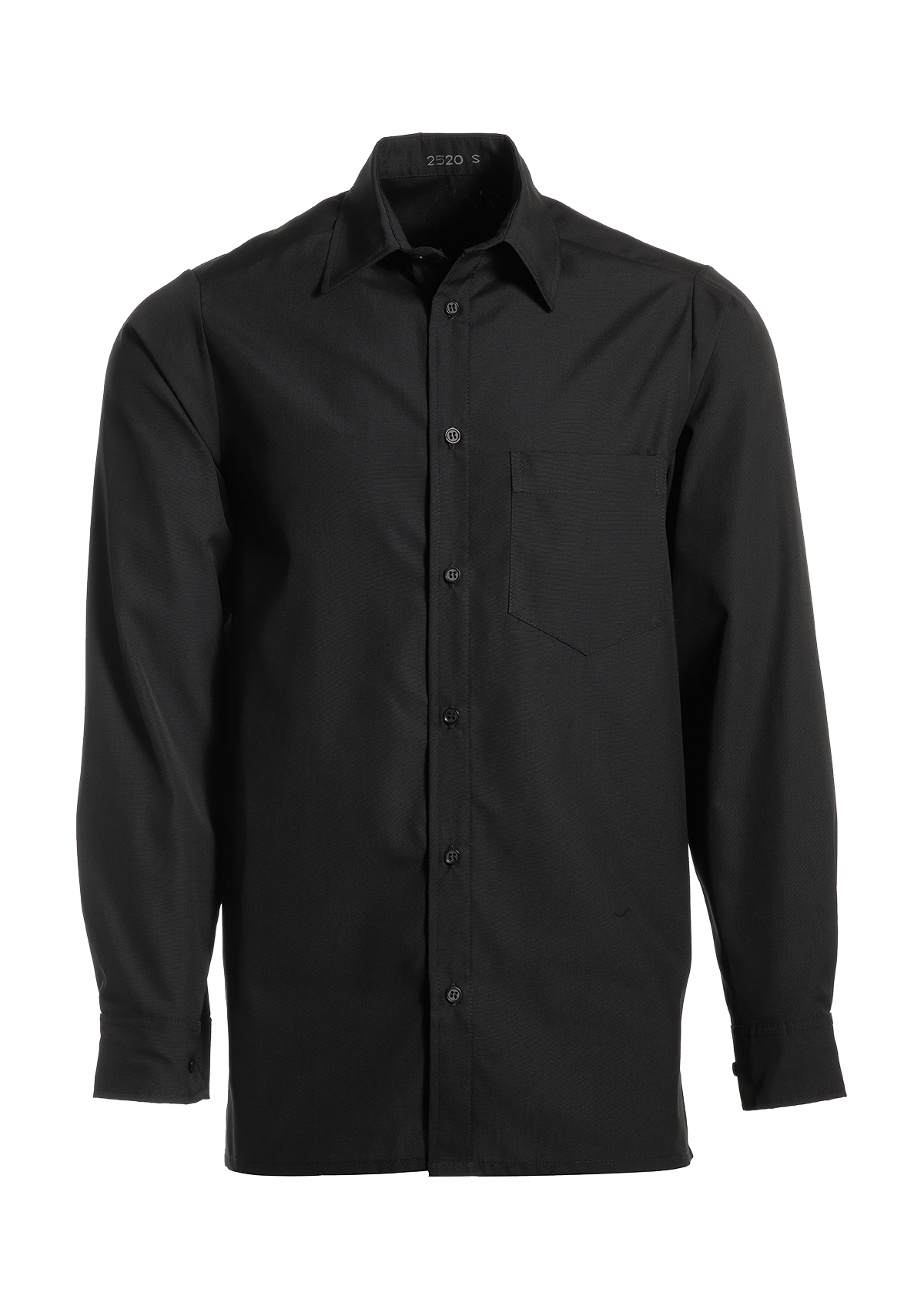 Camicia Uomo Servizio Taglio Classico Maniche Lunghe