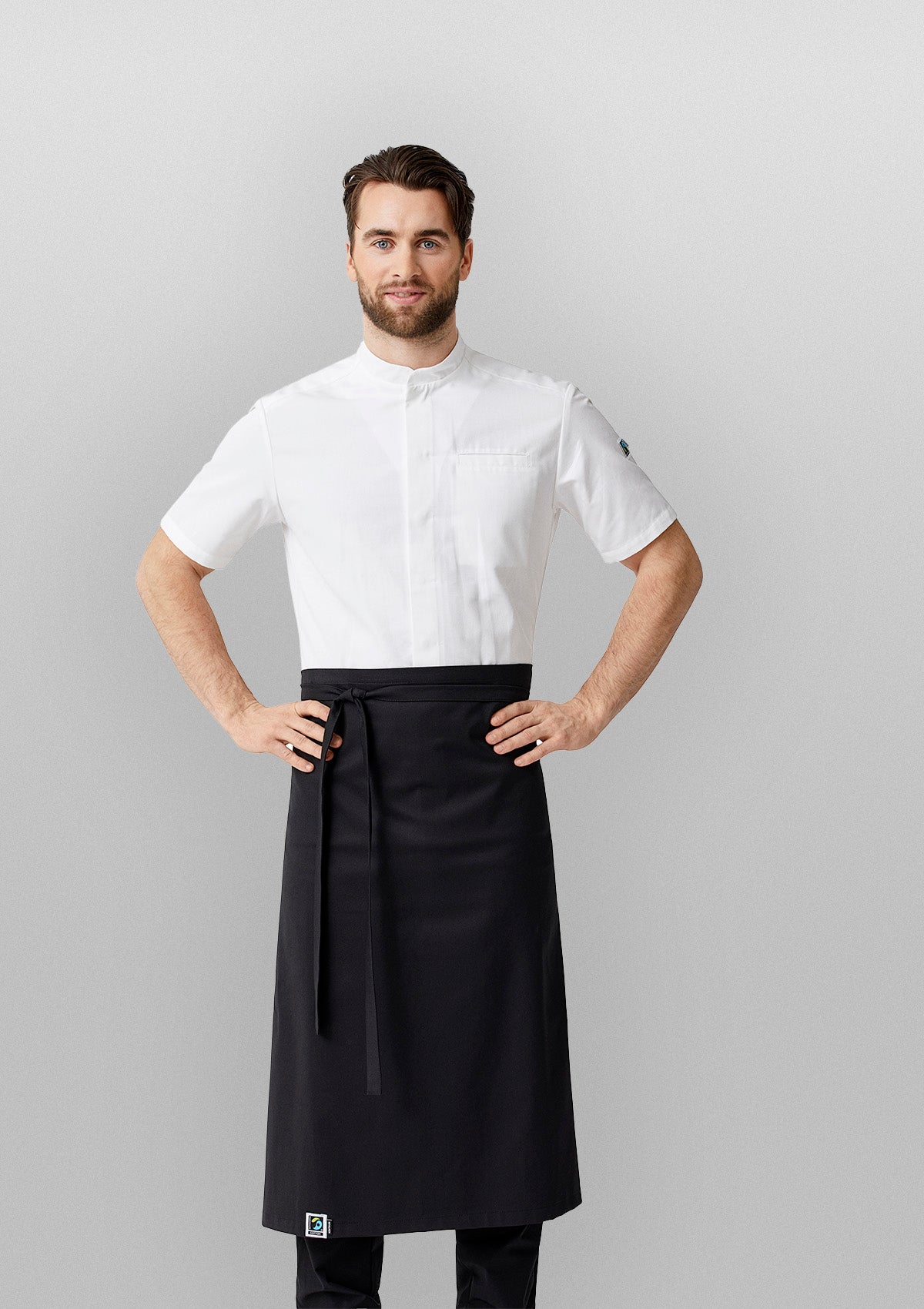 Giacca Chef in TENCEL™ x REFIBRA™ Maniche Corte Unisex