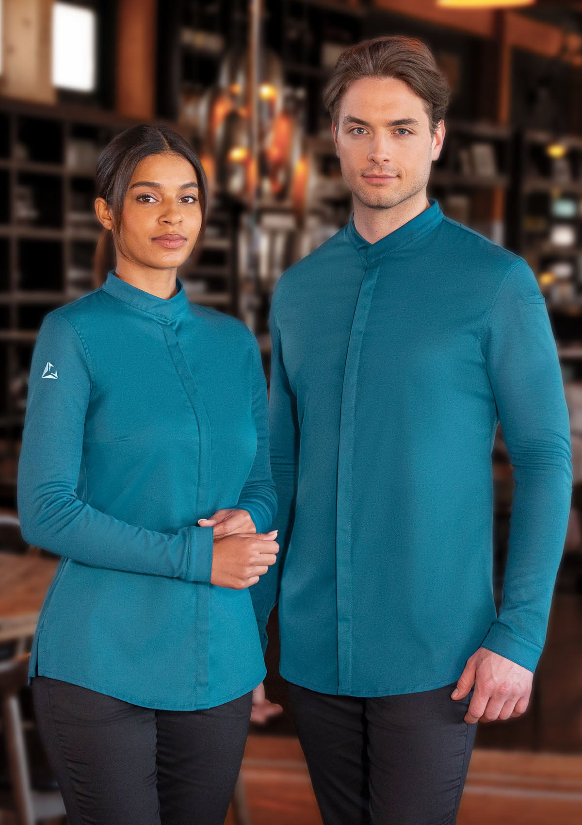 Herren Kochjacke Avantgarde Langarm