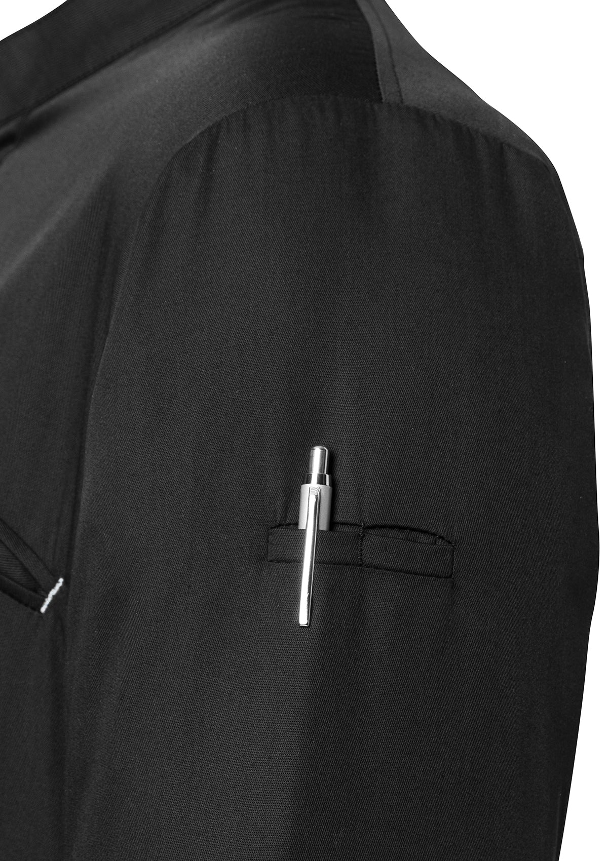 Herren Kochhemd Kurzarm Modern-Touch