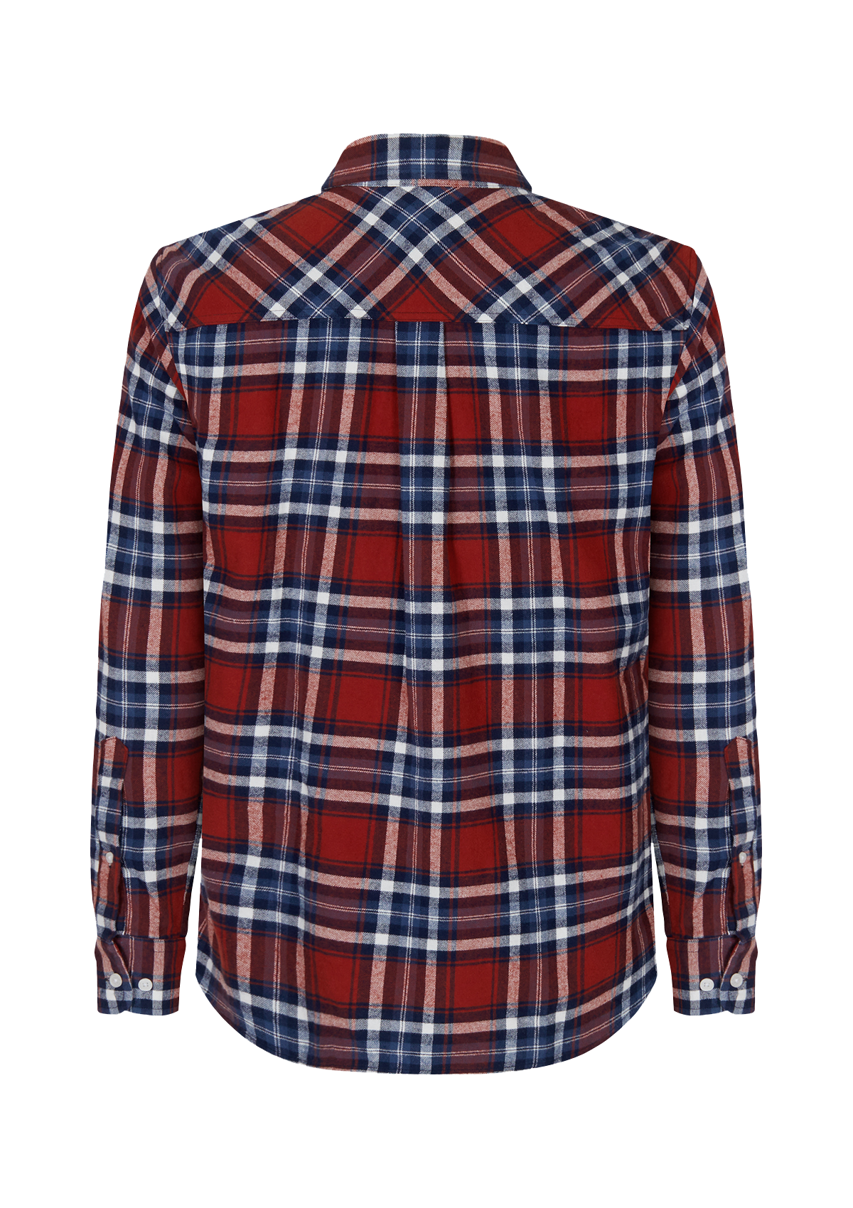 Unisex Flanellhemd Langarm