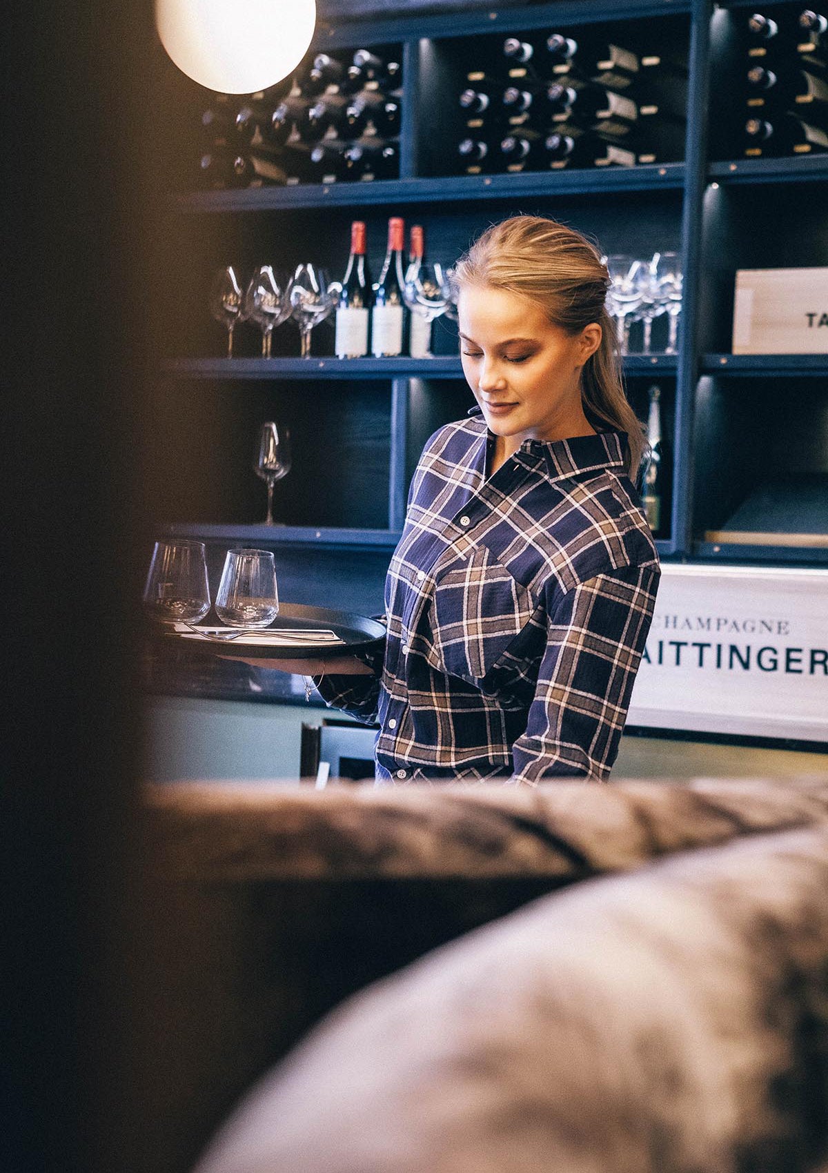 Unisex Flanellhemd Langarm