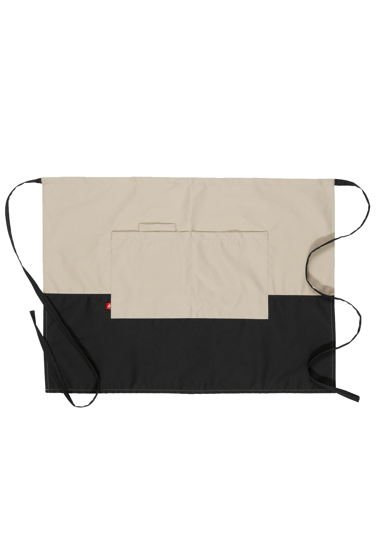 Unisex Bistroschürze Blockprint