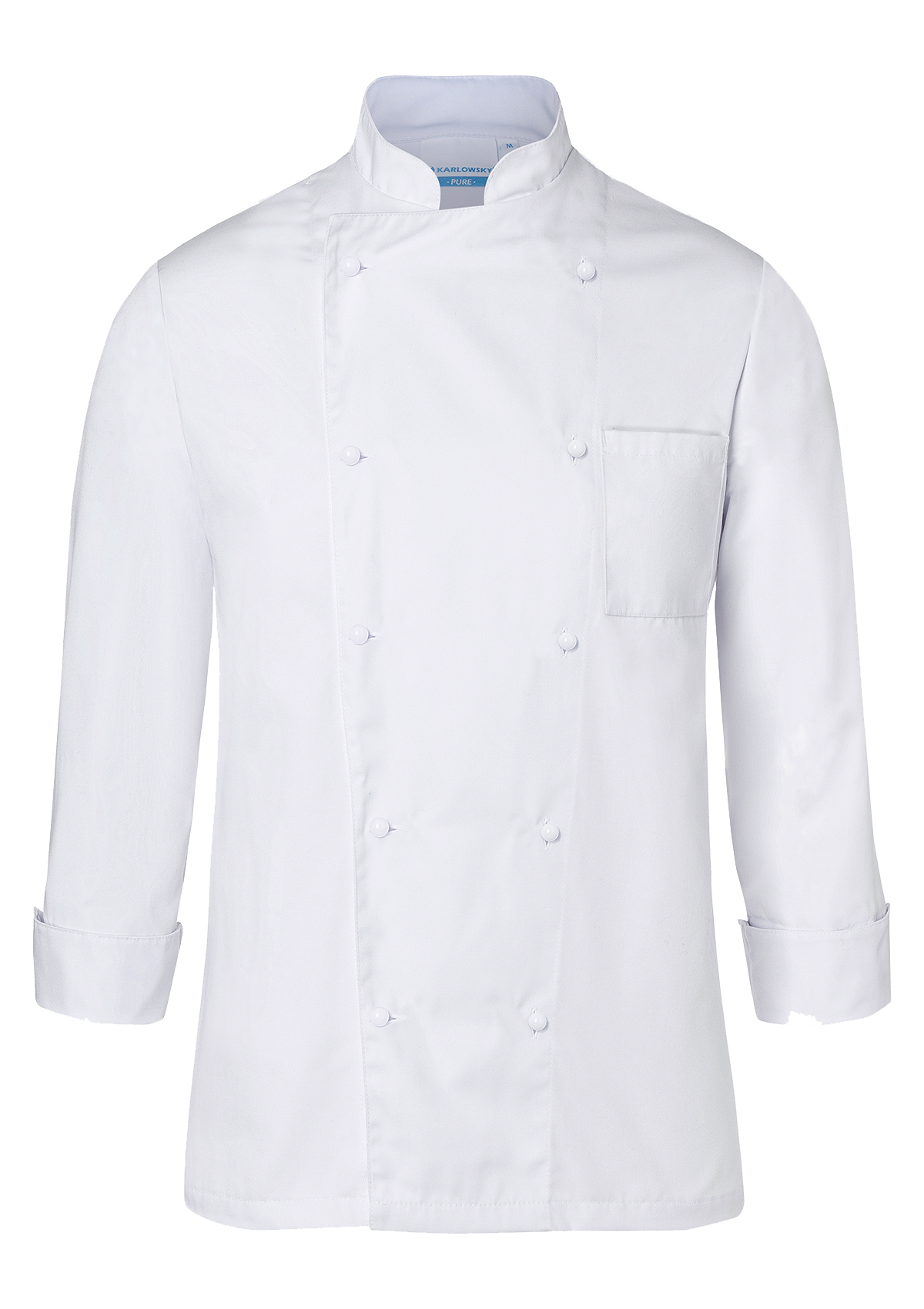 Unisex Kochjacke Basic Langarm