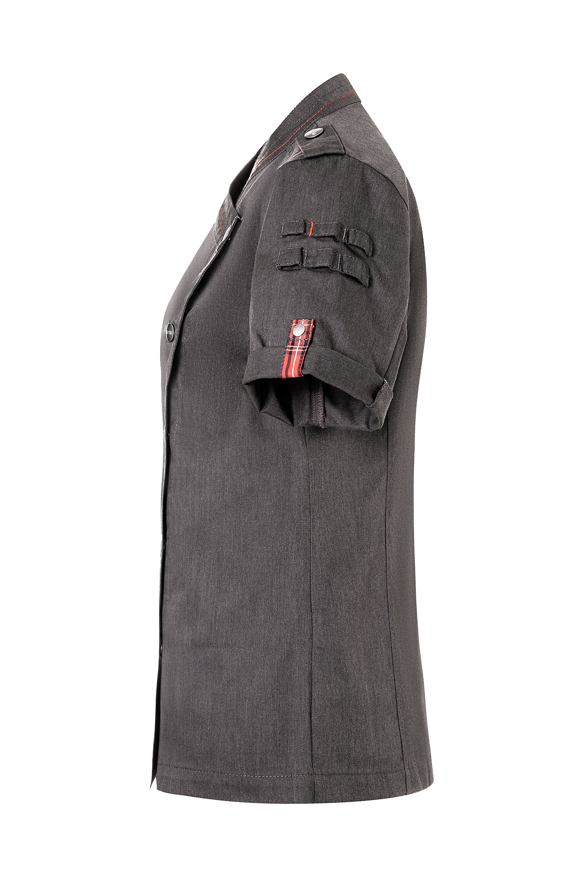Veste de Chef Femme Manches Courtes Denim ROCK CHEF®