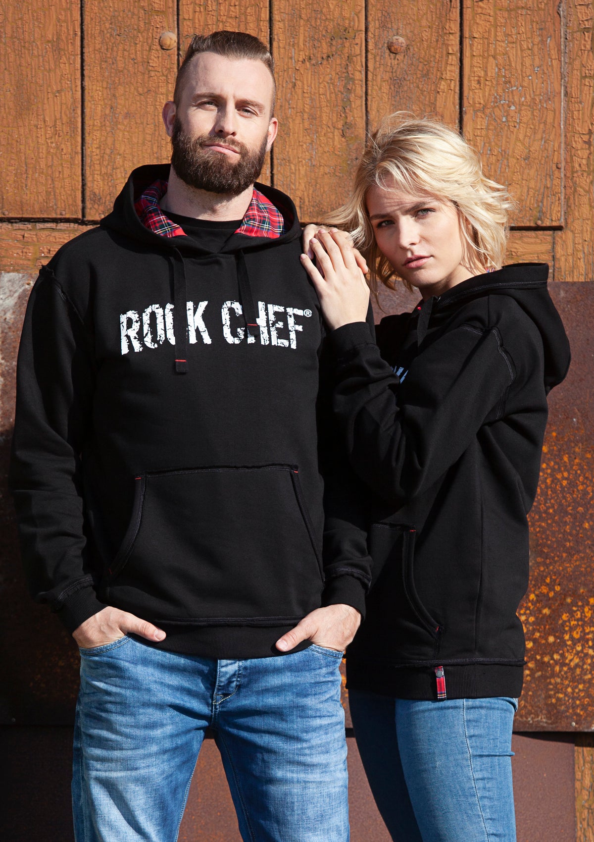 Felpa con Cappuccio Unisex ROCK CHEF®