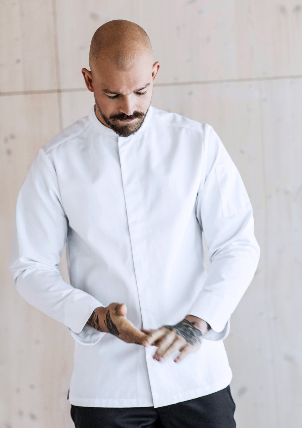 Unisex Kochhemd Langarm Smart
