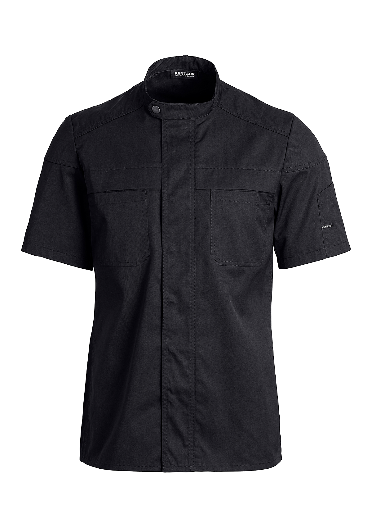 Unisex Biker-Koch- & Servicejacke – Kurzarm