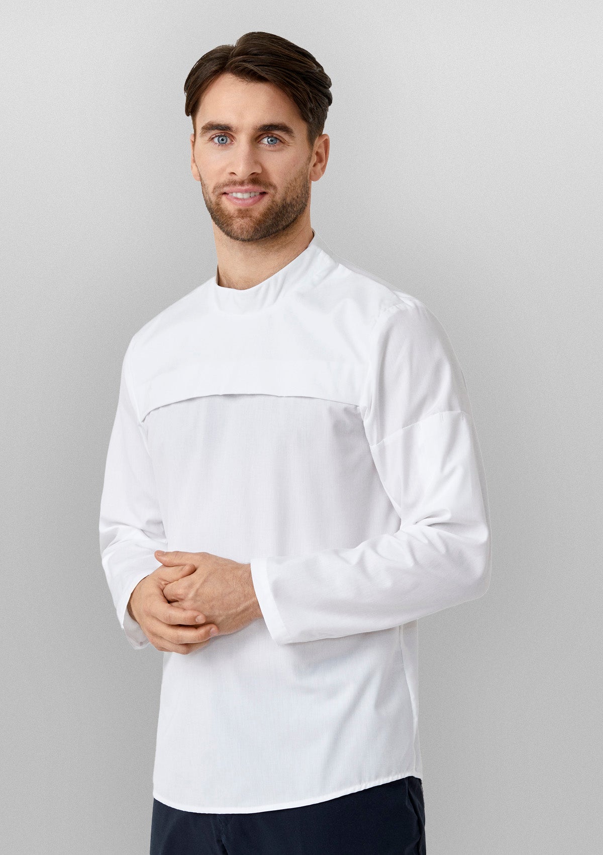 Herren Popover Kochhemd – Langarm