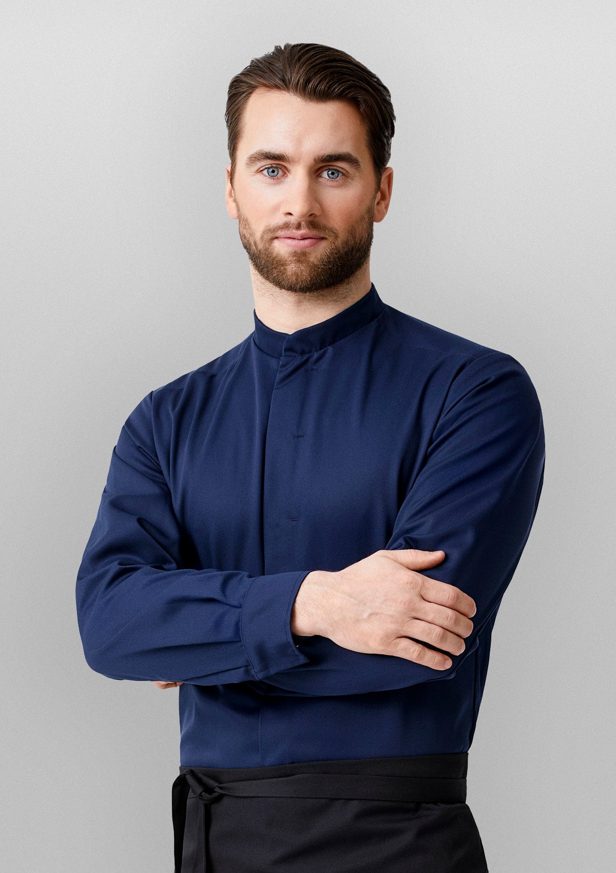 Kochhemd mit TENCEL™ Lyocell Langarm Unisex