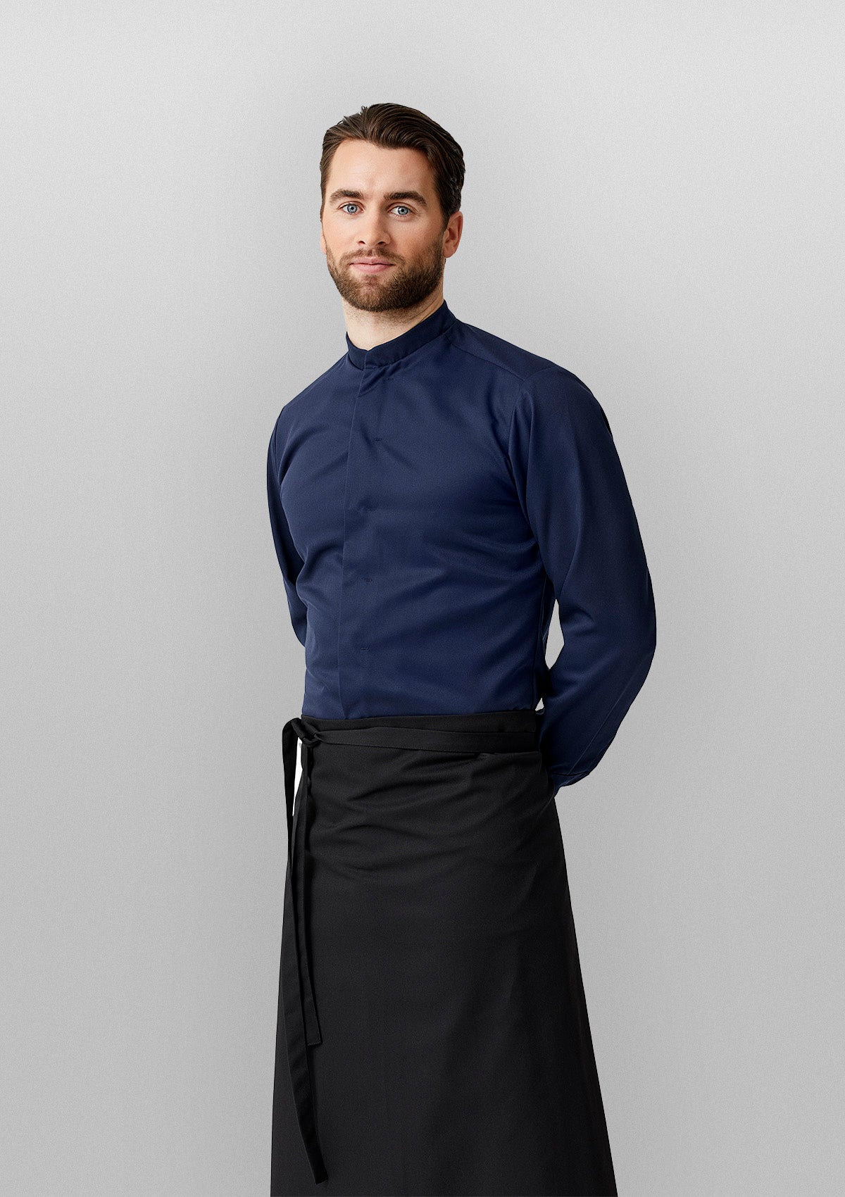 Kochhemd mit TENCEL™ Lyocell Langarm Unisex