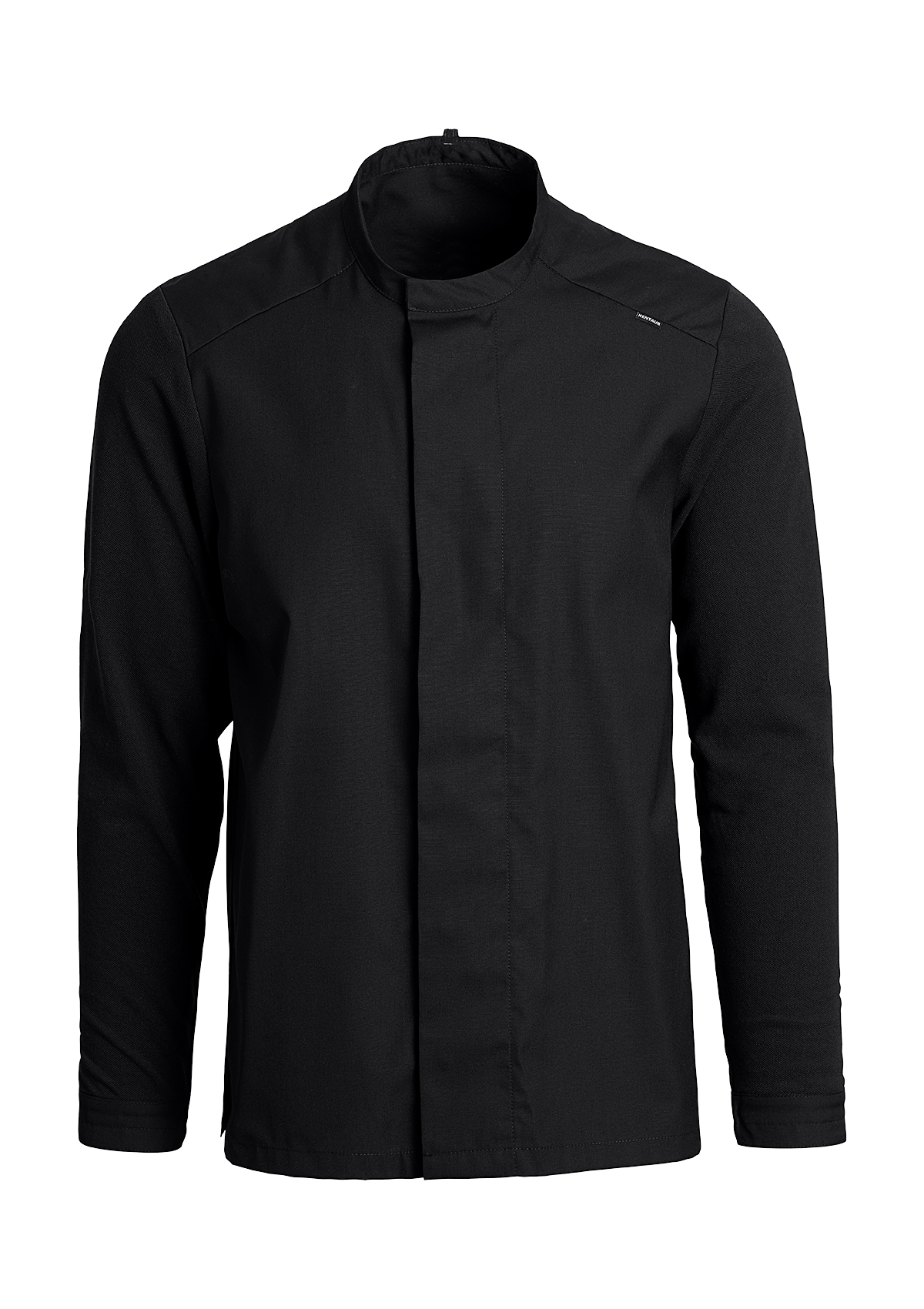 Unisex Stretch Polo-Piqué Koch- & Servicehemd – Langarm