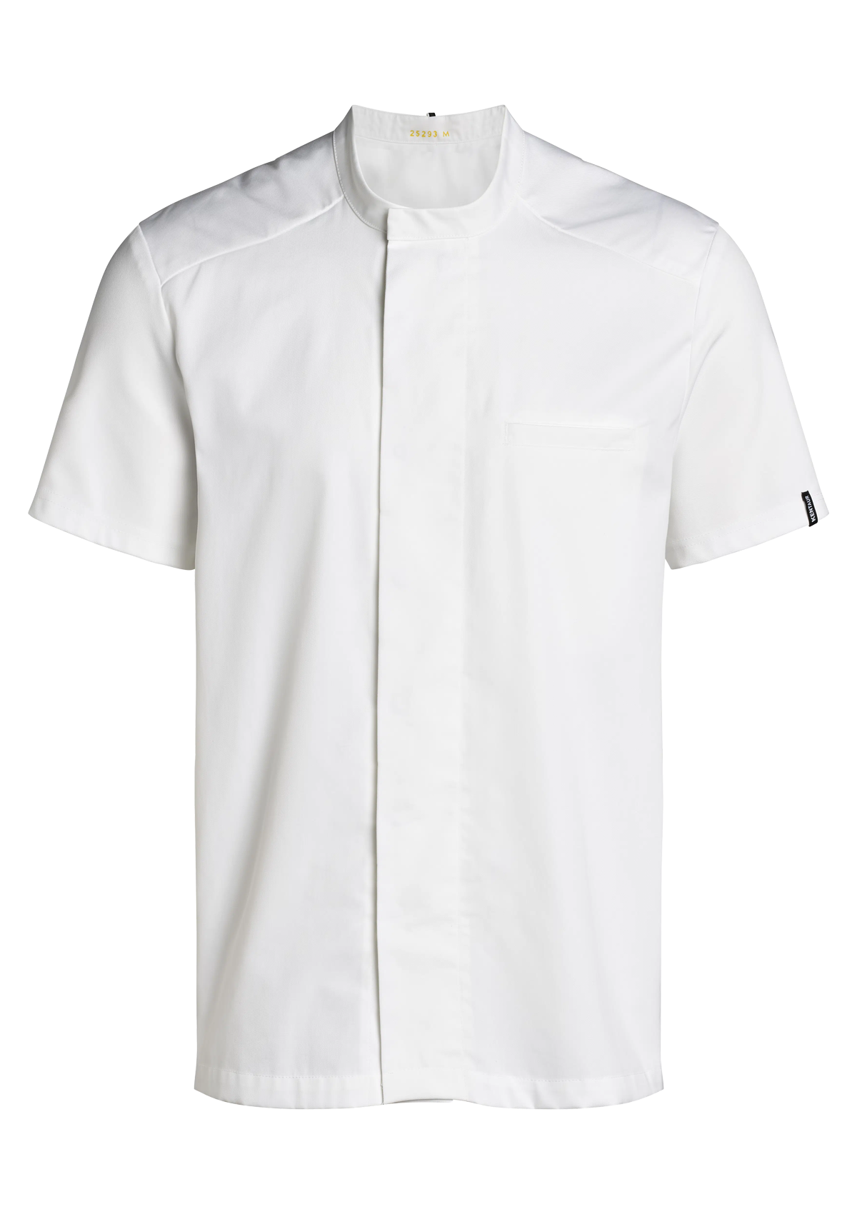 Camisa piqué para Chef y servicio de manga corta unisex