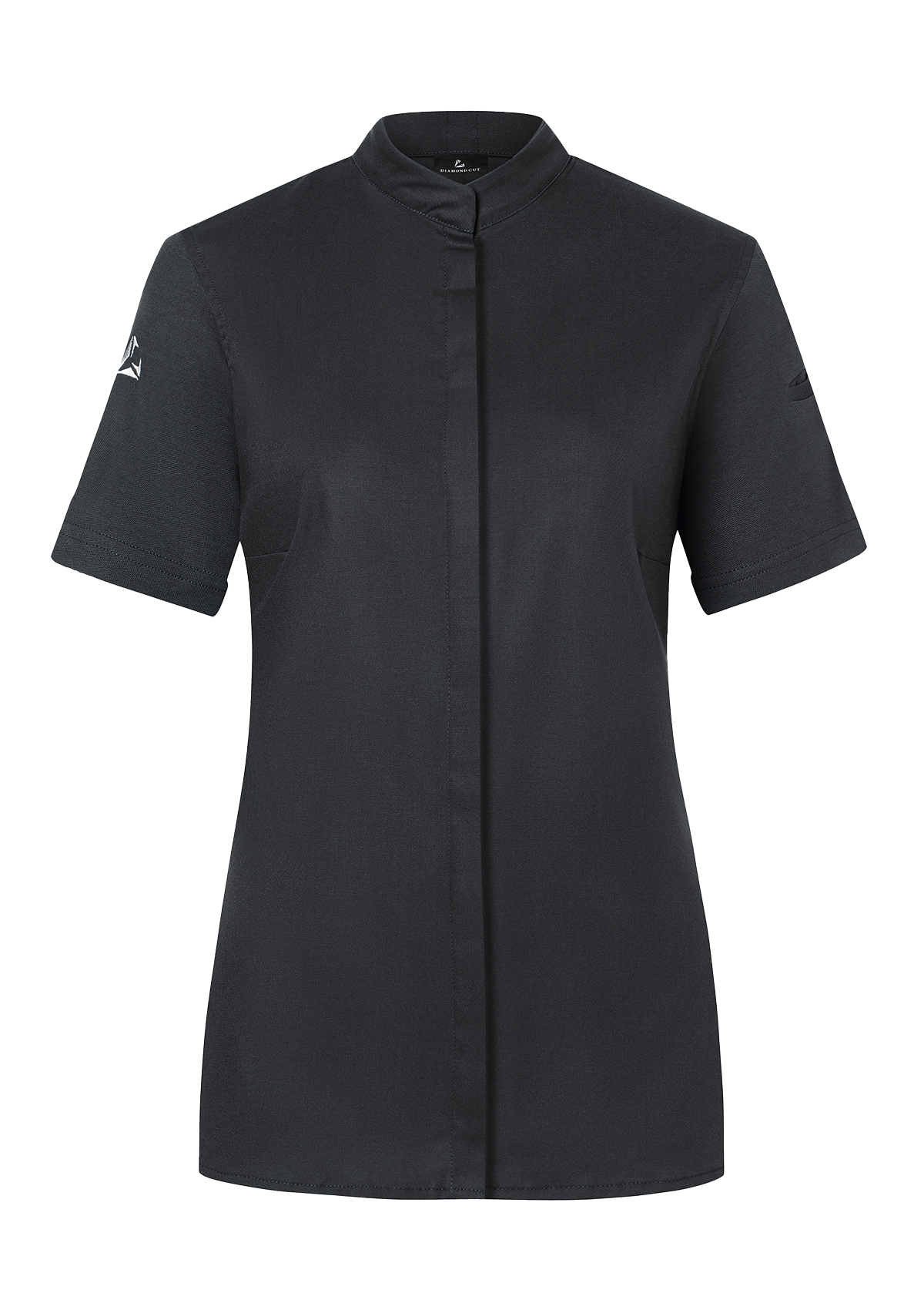 Damen Kochjacke Avantgarde Kurzarm
