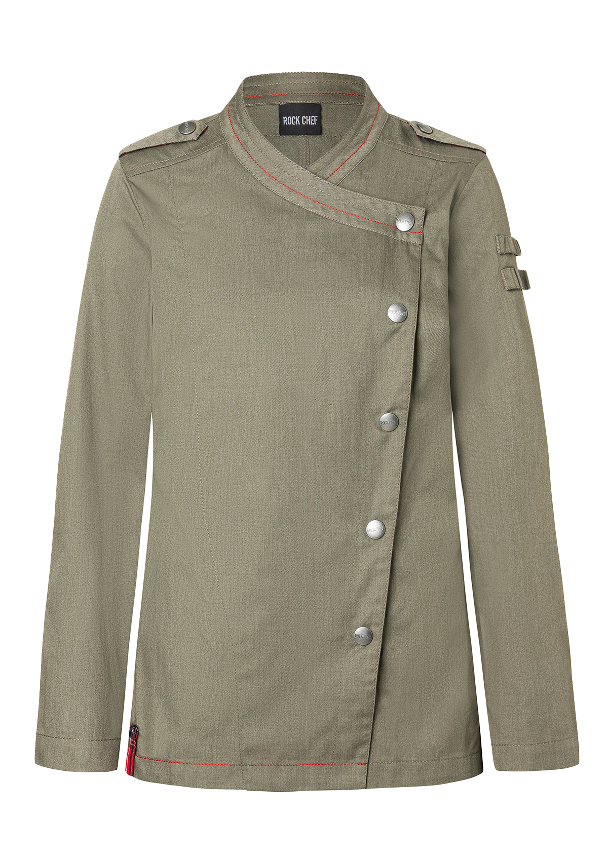 Damen Kochjacke Denim-Style ROCK CHEF® Stage2 Langarm