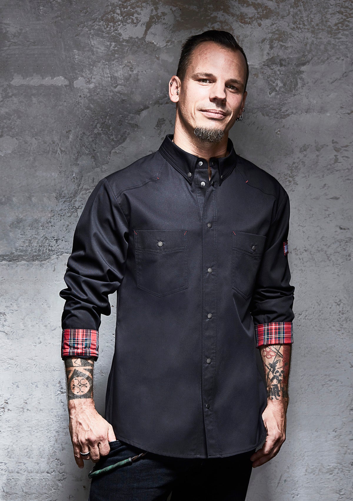 Herren Kochhemd Langarm ROCK CHEF®
