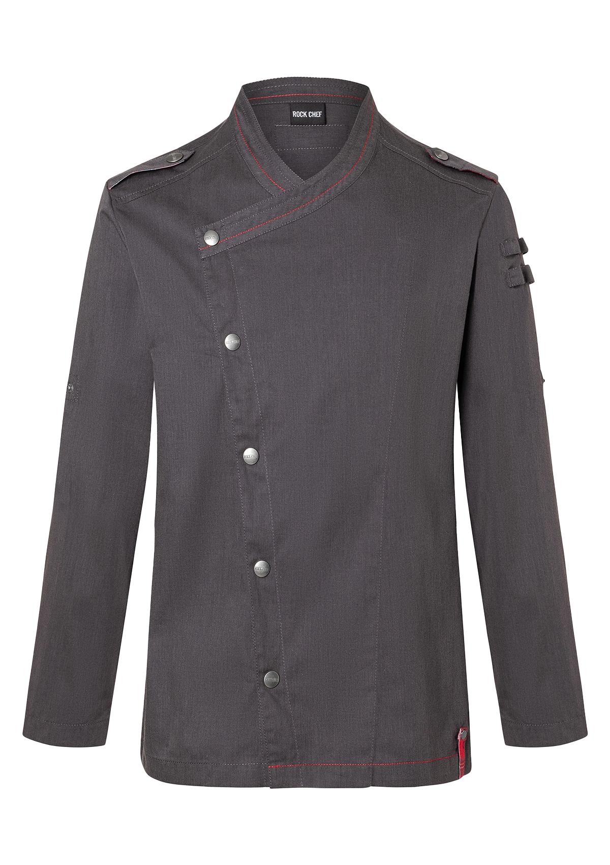 Herren Kochjacke Denim-Style ROCK CHEF® Stage2 Langarm