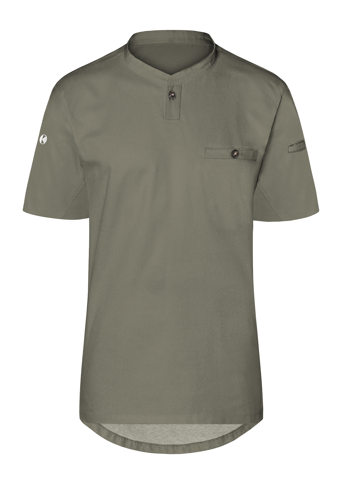 Herren Kochhemd Performance Slim-Fit Kurzarm